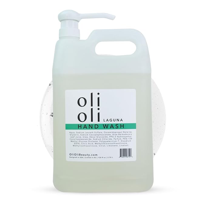 OLIOLI Botanical Hand Wash 128oz Refill | Gentle, pH-Balanced Liquid Hand Soap by Unknown