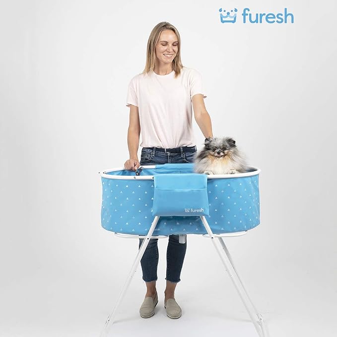 Furesh Little Dipper Dog Bath Tub and Wash Station - Image 2