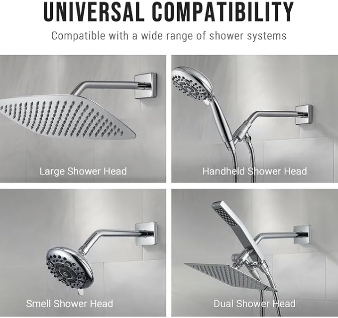 G-Promise All Metal 10-Inch Shower Arm - Image 2