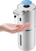 Automatic Liquid Soap Dispenser 12.8oz, Rechargeable & 6 Levels Soap Adjustable by Unknown