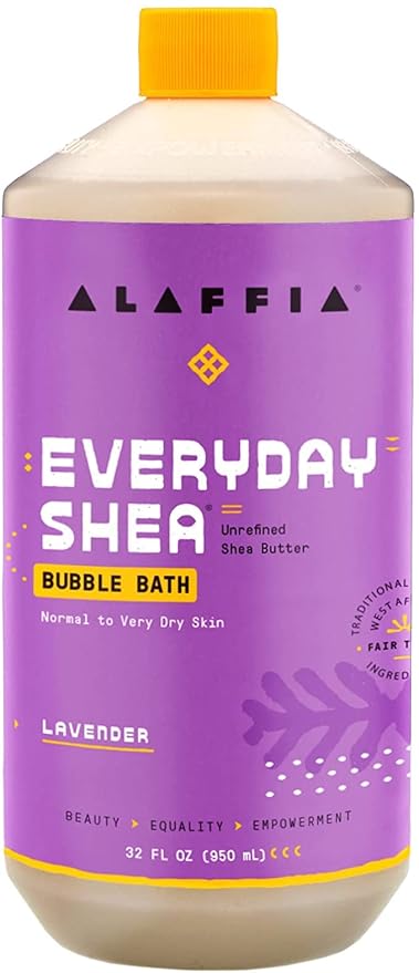 Alaffia Bubble Bath for Women, Lavender – Everyday Shea Butter Formula - Image 7
