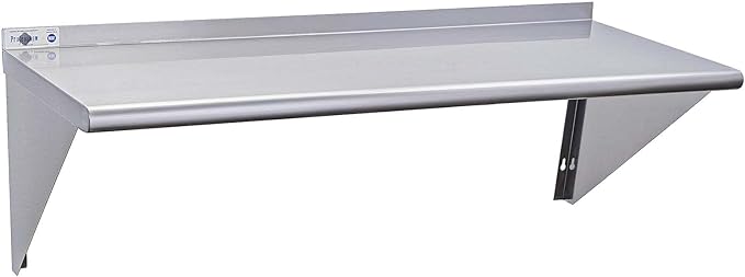 Profeeshaw NSF Stainless Steel Shelf 14” x 36”, 300 lb Commercial Shelves Wall by Profeeshaw