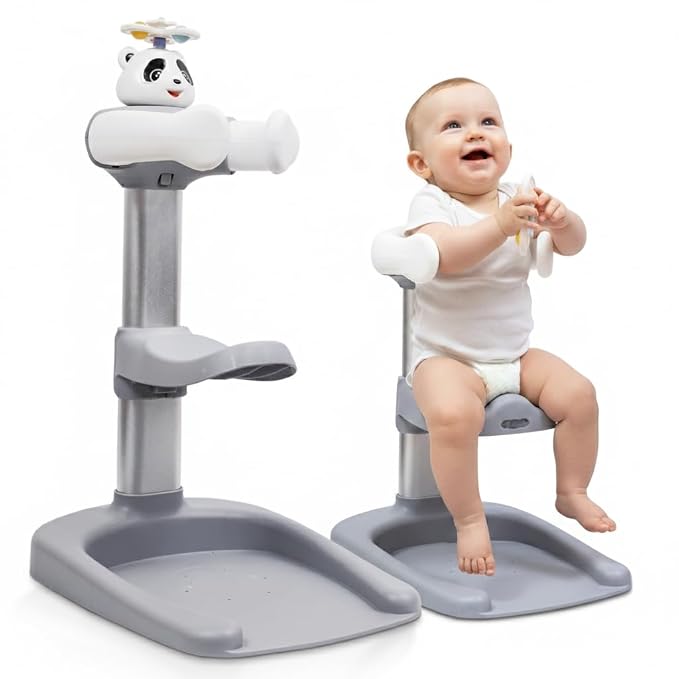 Baby Shower Stand with Built-in Seat and Bath Toy | Baby Bath Stand by Unknown