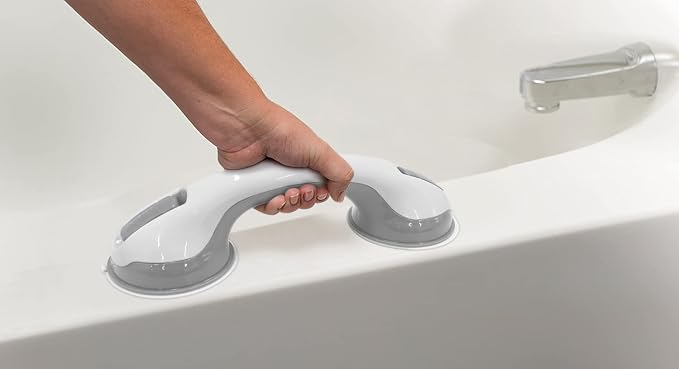 NL'AAHCÉ Grab Bars for Shower Heavy-Duty 12-Inch ADA Compliant Grab Bar for - Image 2