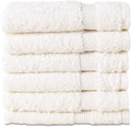Hencely Premium 6-Pack Washcloths 12x12 Inches Soft Turkish Cotton High by HENCELY