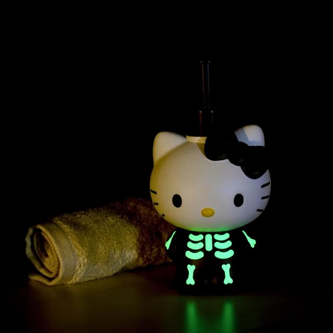 Hello Kitty Glow in The Dark Skeleton Soap/Lotion/Hand Sanitizer Resin Pump - Image 2