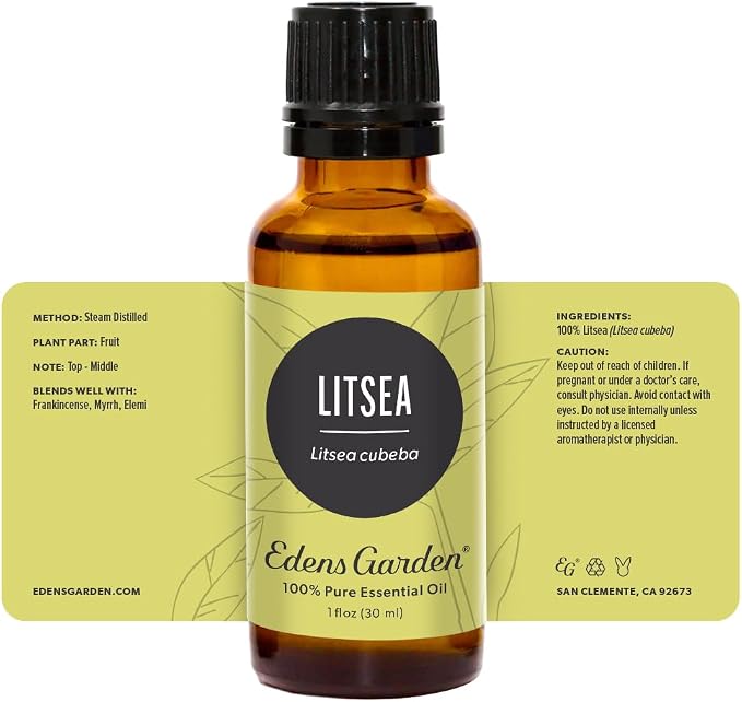 Edens Garden Litsea Essential Oil- 100% Pure Premium Grade, Therapeutic - Image 8