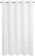 River Dream No Hook Long Shower Curtain or Liner Soft Microfiber by RiverDream