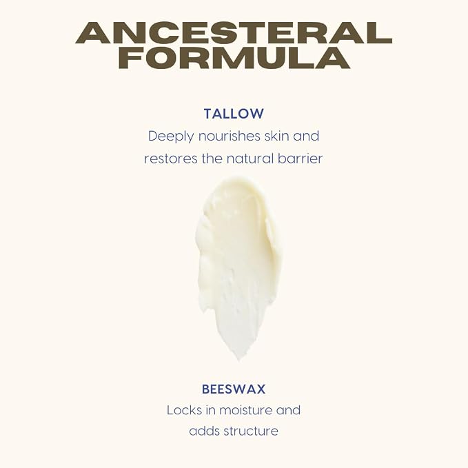 Untamed Organics Pure Tallow 100% Grass-Fed Grass-Finished Beef Tallow Balm - Image 2