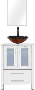 eclife 24" Modern Bathroom Vanity Sink Combo Freestanding Cabinet by eclife