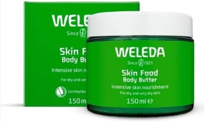 Weleda Skin Food Body Butter 5 Fluid Ounce, Sustainable Glass Jar, Plant Rich by Weleda