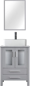 eclife 24" Modern Bathroom Vanity Sink Combo Freestanding Cabinet by eclife
