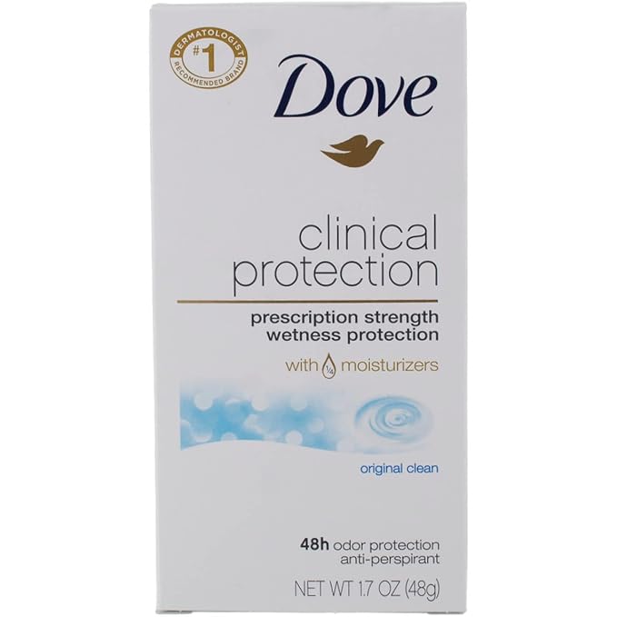 Dove Clinial Protection Deodorant, Original Clean, 1.7 oz by Dove