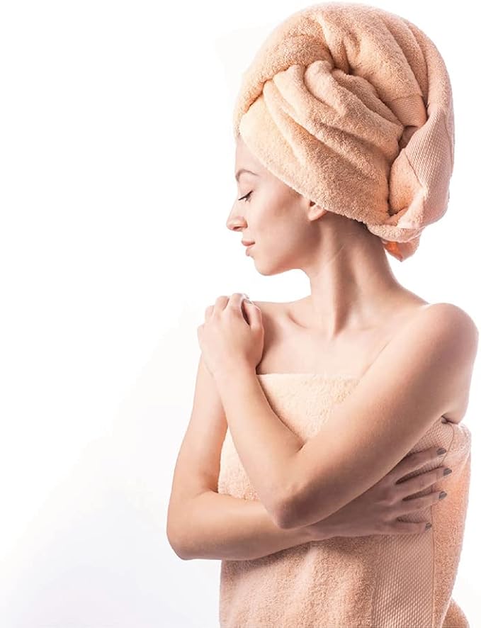 Hencely Premium Bath Towel Set of 4-28x58 Inches - Image 7