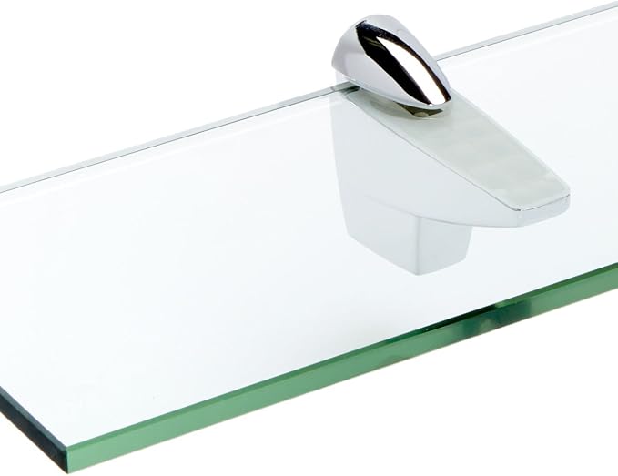 Spancraft Glass F-10x18-Chrome Falcon Glass Shelf - Image 2