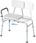 Tub Transfer Bench and Sliding Bathtub Shower Chair by Loyoda