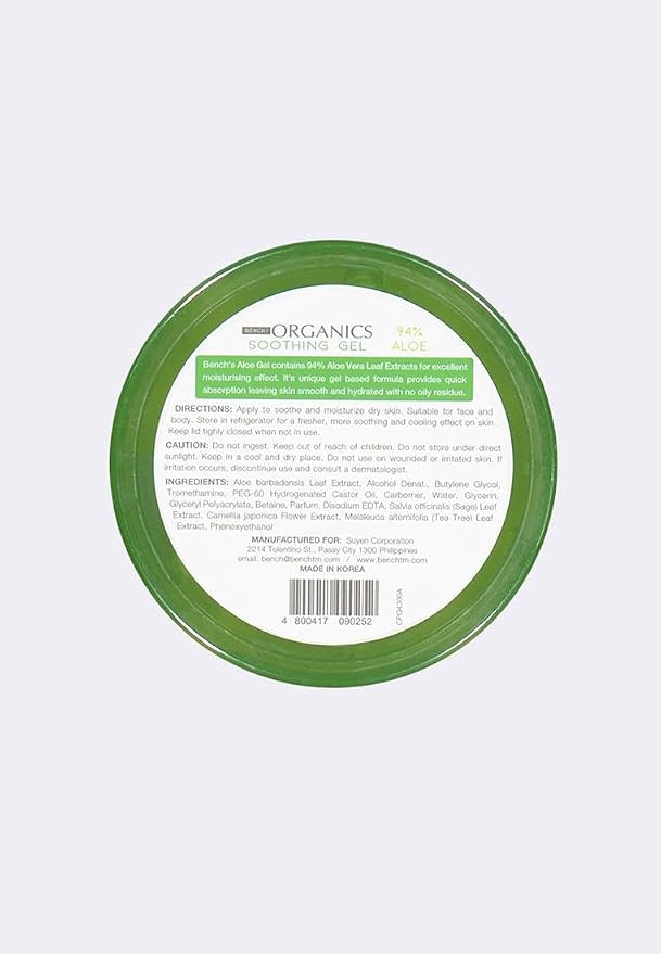 Bench Aloe Vera Soothing Gel 300 g - Image 3