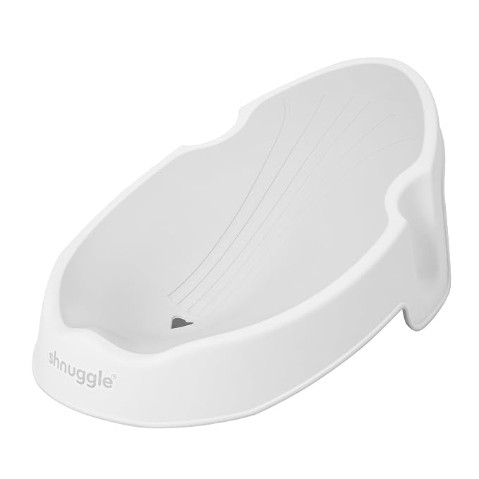 Shnuggle | Newborn Baby Bath Support | Ergonomic Soft-Touch Seat | Lightweight by Shnuggle