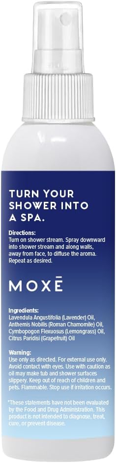 MOXĒ Dream Lavender & Chamomile Shower Steamer Spray, 100% Natural Certified - Image 8