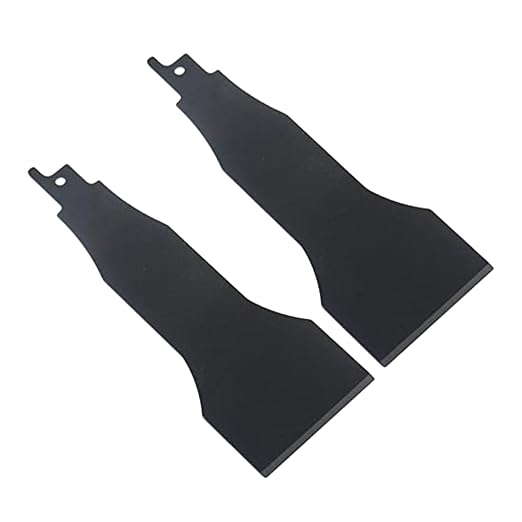 2pcs 2inch HCS reciprocating Saw Blade Saber Shovel Length Cleaning Tool by Vearter