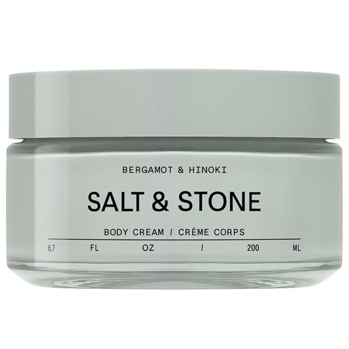 Salt & Stone Body Cream – Bergamot & Hinoki | Hydrating Formula by SaltStone