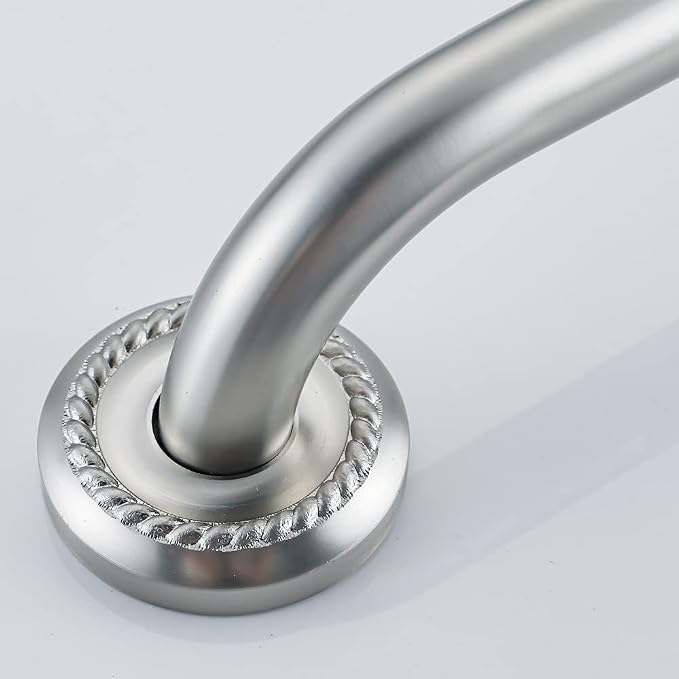 Anti Slip Shower Grab Bar, 12-Inch Toilet Textured Sturdy Hand Rail, Stylish - Image 9