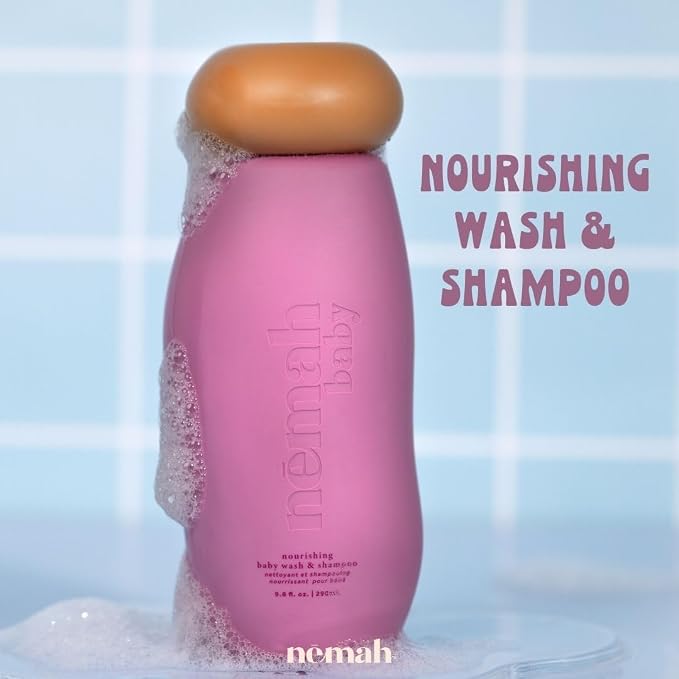 Nemah - 2-in-1 Baby Soap and Shampoo - Tear-Free Baby Body Wash and Shampoo - Image 7