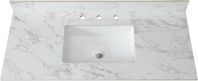 Montary 49"x 22" Bathroom Vanity Top by Montary
