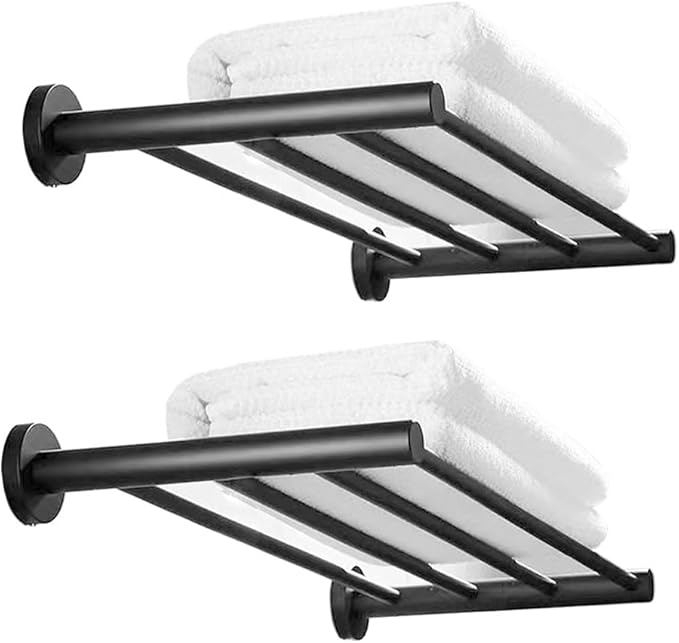 20 Inch Bathroom Towel Rack, Hotel Style Towel Racks by kaileyouxiangongsi