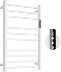 Towel Warmer, 10-Bar 304 Compact Stainless Steel Towel Warmer Rack by Colliford