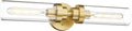 Emak Modern 22 Inch Gold Bathroom Light Fixtures Over Mirror, Cylinder Bathroom by EmakLighting