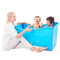 Large Foldable Bathtub for Toddler Collapsible Baby Bathtub Portable Bath tub by joyingbaby