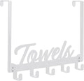 Over The Door Hooks, Towel Rack by Azmoncy