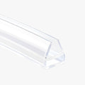 Shower Door Side Seal Strip, 79 Inch U-Type Frameless Shower Door Seal by FOCMKEAS