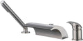 sumerain Waterfall Roman Tub Faucet by SUMERAINFAUCETS