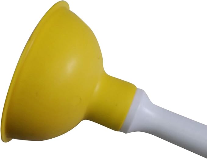 Coralpearl Drain Plunger, Small Hand Force Plumber Helper, Little 4 inch Cup - Image 8