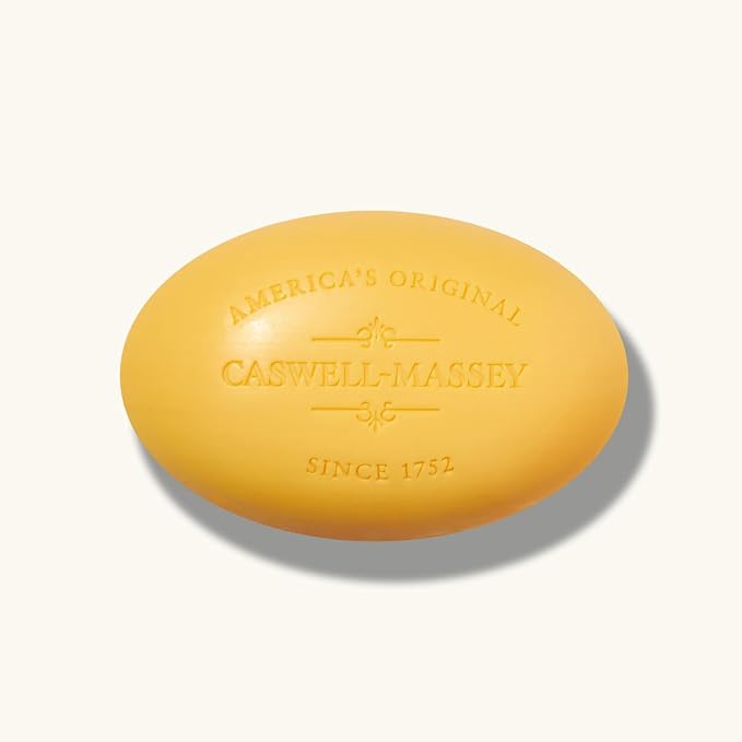 Caswell-Massey Verbena Natural Bar Soap, Bright Citrus Scent, Moisturizing - Image 7