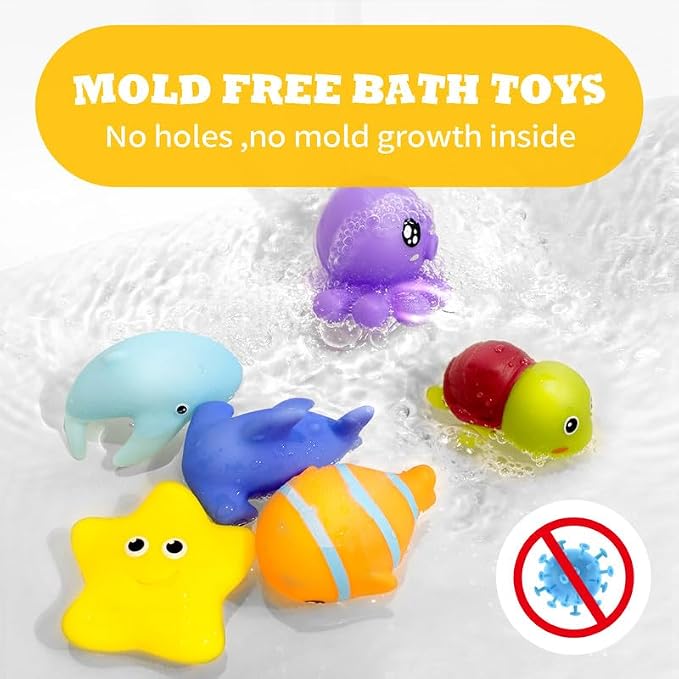 Hely Cancy Infant Bath Toys for 18 Months - Image 2