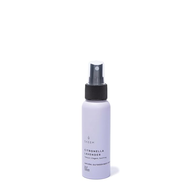 Skeem Aura Citronella Travel Body Spray 2.7 oz, Lavender by Skeem