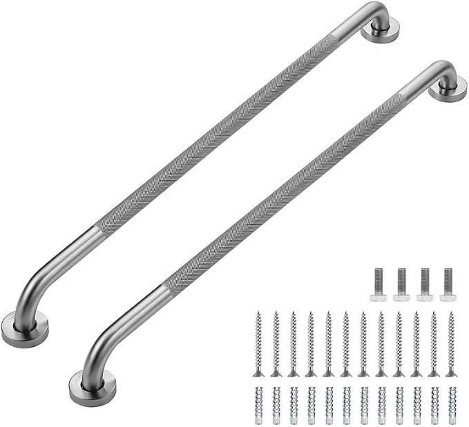 Grab Bars for Shower, 1 Pack 36-Inch Anti Slip Shower Handles for Elderly by RavinteHardware