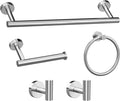 Bathroom Hardware Towel Bar Set -Brushed Nickel Bathroom Accessories Set by LckpptInc