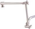 Shower Head Extension Arm, 16 Inch Solid Brass Adjustable Extender by Unknown