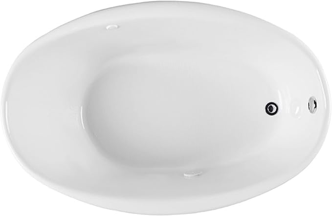 PROFLO PFS5838 Lansford 58" x 38" Drop In Acrylic Soaking Tub - Image 4