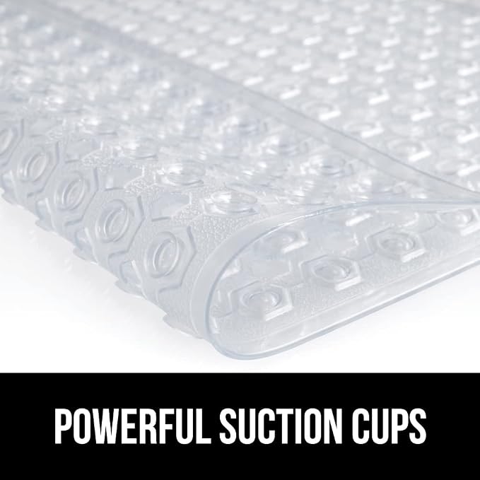 GORILLA GRIP Patented Bath Tub Shower Mat, Machine Washable Bathtub Floor Liner - Image 3