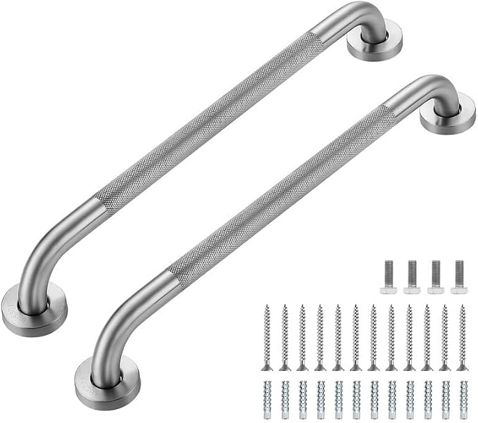 Grab Bars for Shower, 1 Pack 20-Inch Anti Slip Shower Handles for Elderly by RavinteHardware