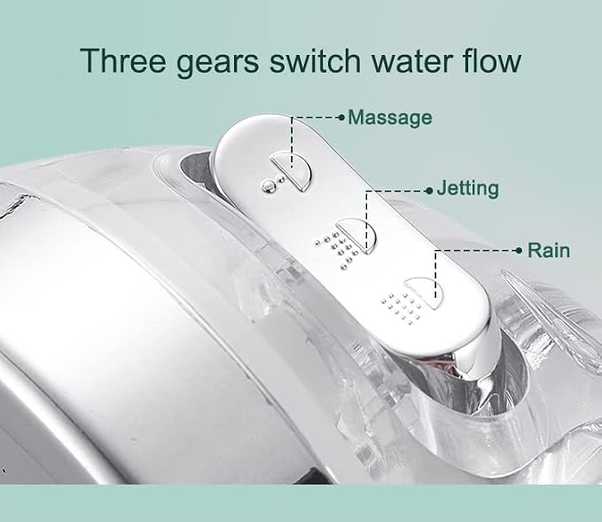 Filtered Shower Head with Handheld, 3 Spray Modes, Anion Mineral beads - Image 2