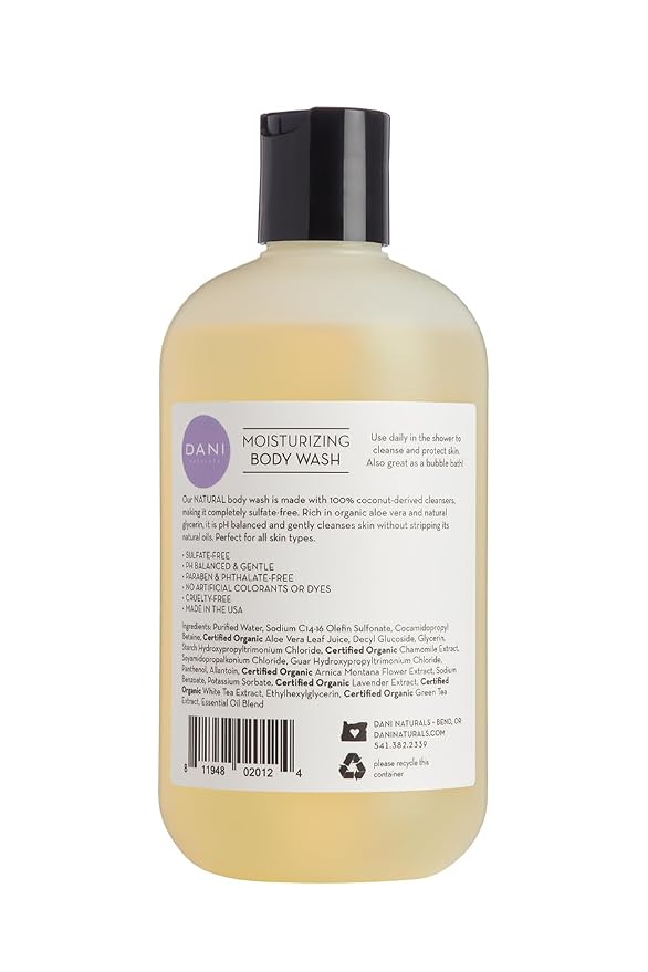 DANI Naturals Moisturizing Body Wash - Image 3