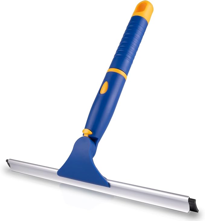 ITTAHO Swivel Shower Squeegee for Glass Doors, All-Purpose Anti-Slip Window - Image 8