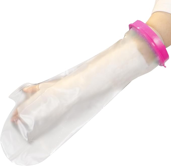 Cast Covers for Shower Arm, Waterproof Cast Cover Arm Adult, Cast Protector for by CIVJET