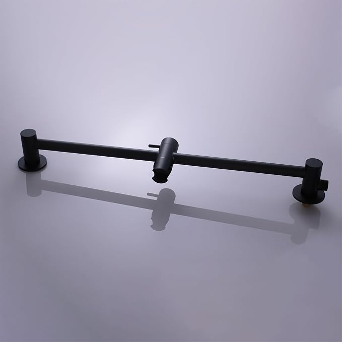 Shower Faucet Set Matte Black Shower System Temperature Display Diverter Shower - Image 9